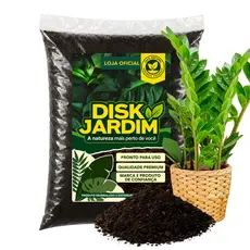Terra Vegetal Adubada para Zamioculca Pronto Para Uso Jardim 2kg/5kg/10kg/20kg