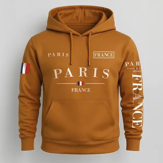 Moletom Paris Unissex Frio com Estilo e Conforto Plus Size