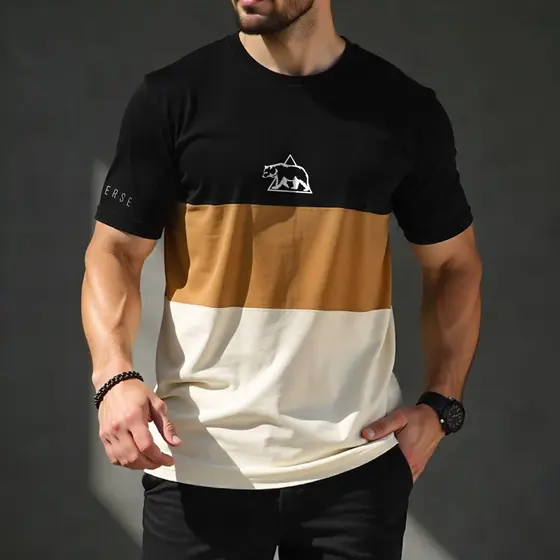 Camiseta DIVERSE ESTILOS Masculina Street Camisa 100% Algodão Manfinity