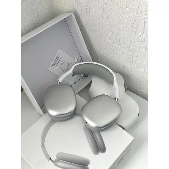 New Wireless Bluetooth Earphone Pop-up Real Apple Airpods Max 1:1 With Magnetic Suction Leather Case