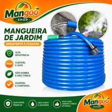 Mangueira de Jardim Reforçada 60 Metros JcnFlex Não Dobra Anti Torção