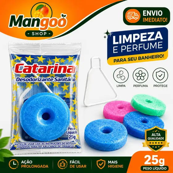 Kit 12 Pedra Sanitária 25g Vaso Banheiro Fragrância Promoção
