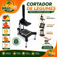 Picador Cortador de Legumes Profissional Batata Palito Cenoura Cebola Frutas Fatiador Manual Cabrita