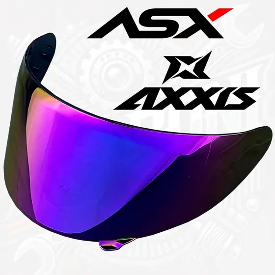 Viseira Capacete Asx Axxis Camaleão Eagle Draken City Segment V18b Nova Vmvision