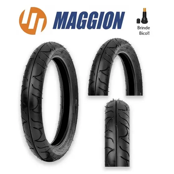 Pneu Maggion Sportissimo 110/70-17 Dianteiro Sem Câmara CB 300 CB 250 Twister Fazer Ninja Novo