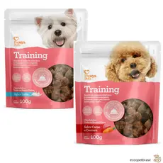 Petisco Adestramento para Cães Papaya Pets Training Carne e Cenoura ou Leite - 100g