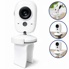 Suporte Babá Eletrônica Baby Monitor para Berço Ajustável Flexível Seguro Fácil Instalar