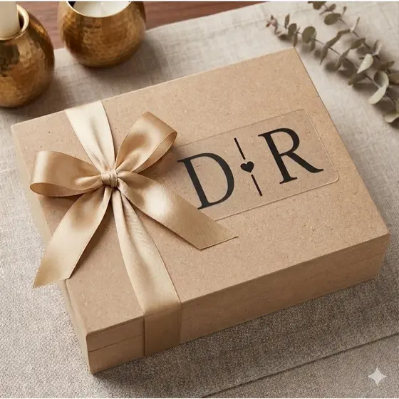 Kit Adesivos Personalizados Convite de Padrinhos Caixa de MDF Casamento Lembrancinha 6,5 x 4,5cm