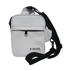 Shoulder Bag Transversal Reforçada, Streetwear Holger Branca