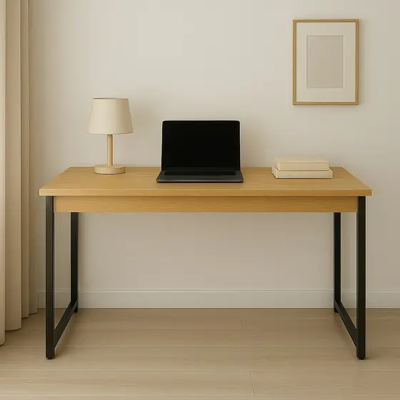 Mesa Escrivaninha Industrial 90x45cm Para Computador Notebook Escritório Home Office