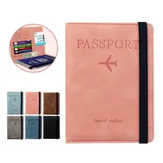 Carteira Porta Passaporte Documentos Cartões Cédulas Viagem Alta Qualidade