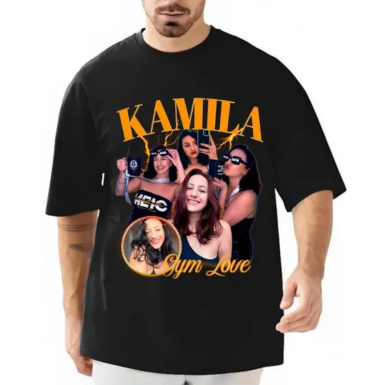 Camiseta Personalizada com Fotos e Nome | Algodão de Alta Qualidade | Tamanhos do P ao G3