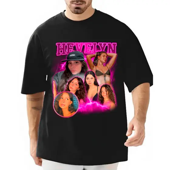 Camiseta Básica Personalizada | Fotos e Nome com Arte Criativa de Fumaça | Tamanhos do P ao G3