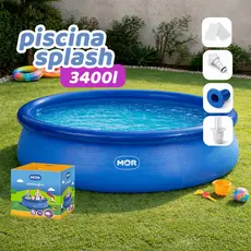Piscina Inflável Redonda 3400 Litros Fun - Mor
