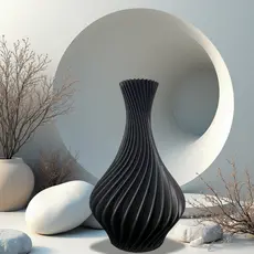 Vaso decorativo espiral 15 cm