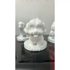 Escultura decoração estátua impresso em 3D do seu pet