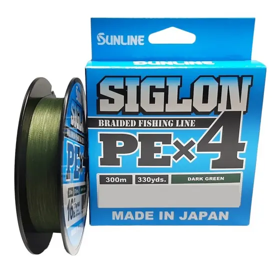 Linha multifilamento Sunline Siglon PE X4 300 metros