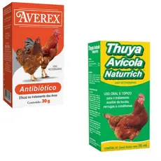 Thuya Avicola+antibiotico Passarinho Galinha Canario Pato