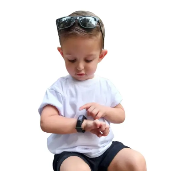 Camiseta Infantil Básica Branca Premium 100% Algodão – 1, 2 ou 4 Unidades