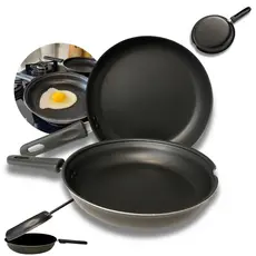 Frigideira Omeleteira Dupla Antiaderente Teflon Panquequeira Sanduicheira Aluminio
