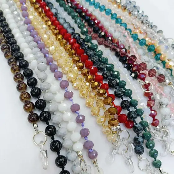 【Arte】Novidades em pulseiras de óculos de cristal femininas