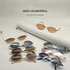 【Arte】Armação de óculos oval de metal feminina | Moda retrô, estilo blogueira