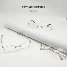 【Arte】 Armação de Óculos Oval Feminina Balgriff, Estilo Fashion Blogueira, Design Sem Armação