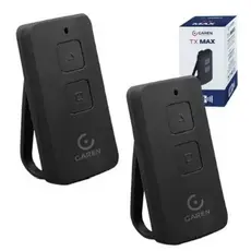 Controle remoto portão eletrônico Garen TX Max 2 botões alarme garagem automático