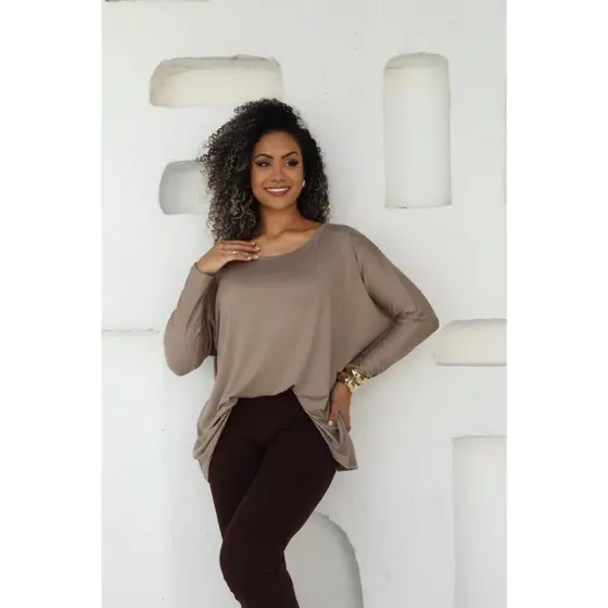 Blusa Freedom Manga Longa Morcego Vest Legging – Diversas Cores Inverno