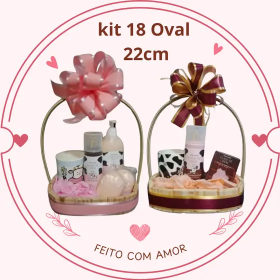 kit 18 Cestas De Madeira Pinus 22cm Para Presentes e Decorações