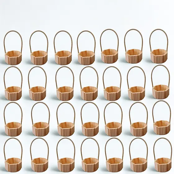 kit 45 Cestinhas 11 cm para Lembrancinhas Presentes e Decorações