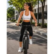 Calça Capri Cintura Alta Feminina Modela o Corpo Confortável Uso Diário