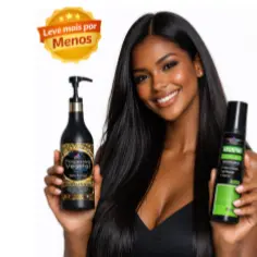 Progressiva + shampoo antirresíduo - Combinação perfeita: p cabelos com liso duradouro. KIT TRATAMENTO PROFISSIONAL -