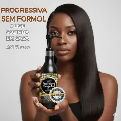 Progressiva Sem Formol Havana 500ml | Alisa Sozinha em Casa | Até 10 Usos | Reduz Frizz e Dá Brilho