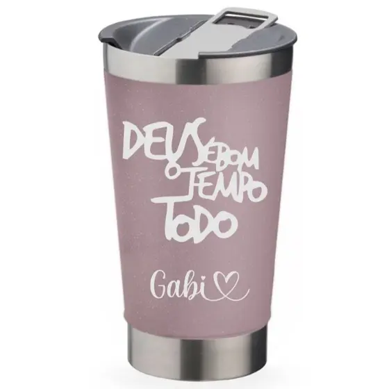 Copos Térmicos com FRASES E PERSONALIZADO COM SEU NOME PARA BEBIDAS QUENTES OU FRIAS