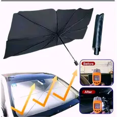 Protetor Solar Parabrisa Parasol Carro Proteção Térmica UV Sombrinha De Carro Painel Guarda Sol Guarda Chuva Ideal Para