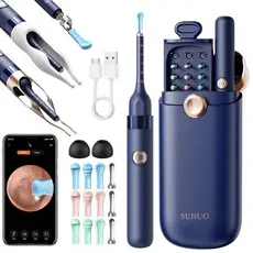2025 Novo Earsight Plus i35R Visual Limpador De Ouvido Earpick Dobrável HD Pinça Clipável Tudo-Em-1 Haste Da Orelha Kits