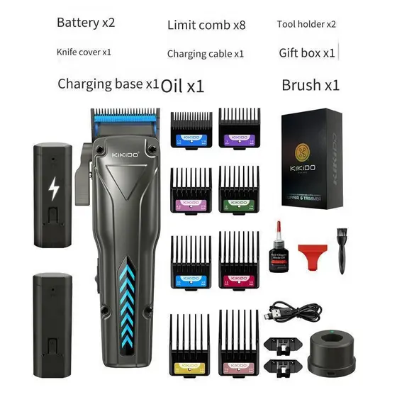 Cabeça De Lâmina kikido829 DLC-Máquina De Cortar Cabelo Específica Para Salão De Cabeleireiro Recarregável , Aparador El
