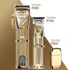 Máquina De Cortar Cabelo Com Cabeça De Óleo Babos , Tesouras De Gravação , display LCD , Do Mesmo Estilo , Dispositivo D