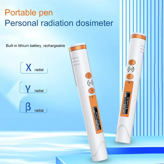 Contador Geiger Tipo Caneta , Detector De Radiação Nuclear , Dosímetro Pessoal , Beta Gama , Testador De Raios X