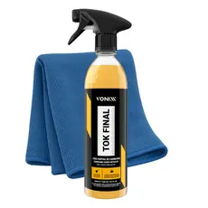Cera Carnaúba Tok Final Spray Vonixx 500Ml + Pano de Microfibra