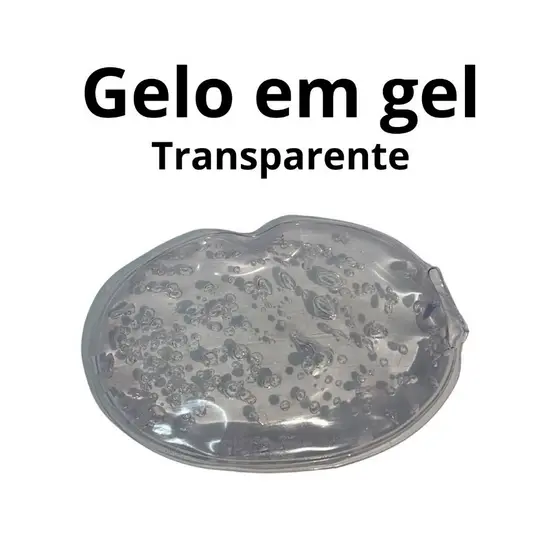 Bolsa térmica em gel -  NÃO PERSONALIZADO - 10x8 Oval Gelo em Gel