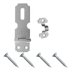 Porta Cadeado Pequeno Para Gaveta Ou Armário 63mmx25mm
