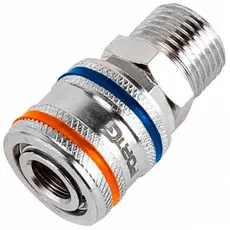 Engate Rápido p/ Ar 1/2 Macho Compressor Pneumática