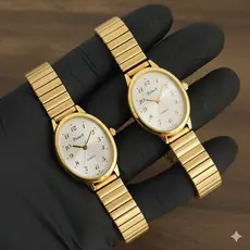 **OFERTA** Relógio De Quartzo Feminino Luxo Em Forma Oval Moda Mini Caso Pequeno Numeral Romano Dial Banda De Metal