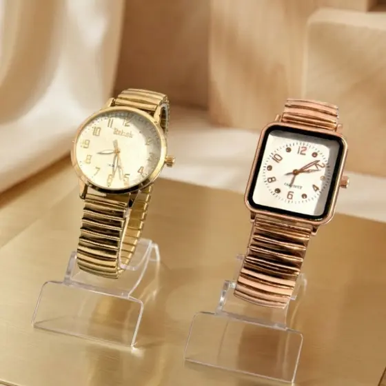 Relógios Feminino Modelo Analógico, Com Pulseira Elastica. (ENVIO IMEDIATO)