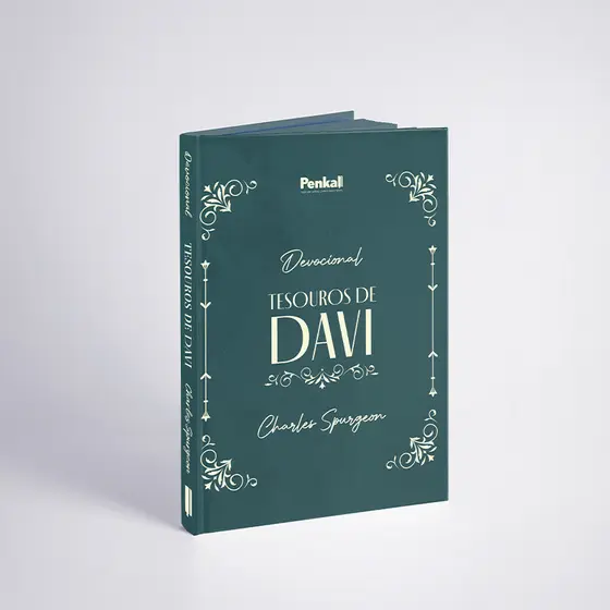 Caderno Devocional Tesouros de Davi | Ornamento Verde