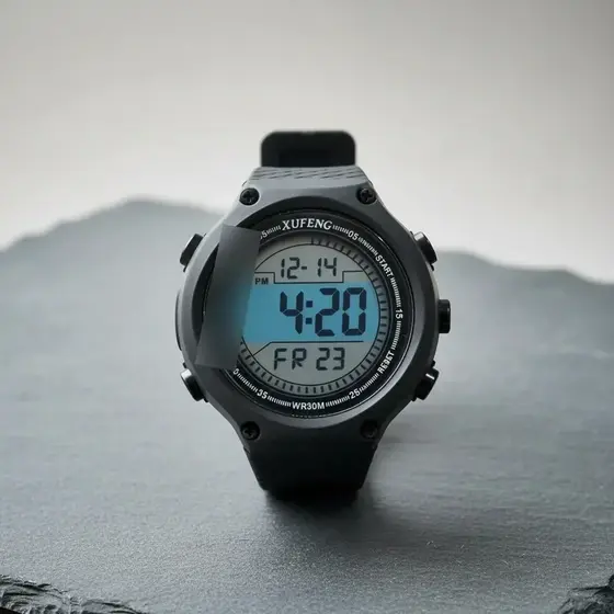 Relógio Digital Masculino Xufeng Prova D´água Resistente