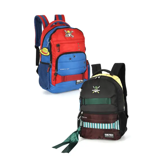 Mochila Costas One Piece Escolar Juvenil Resistente Anime
