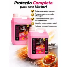 Aditivo Para Radiador Quimivida 5L Rosa Proteção Total Motor